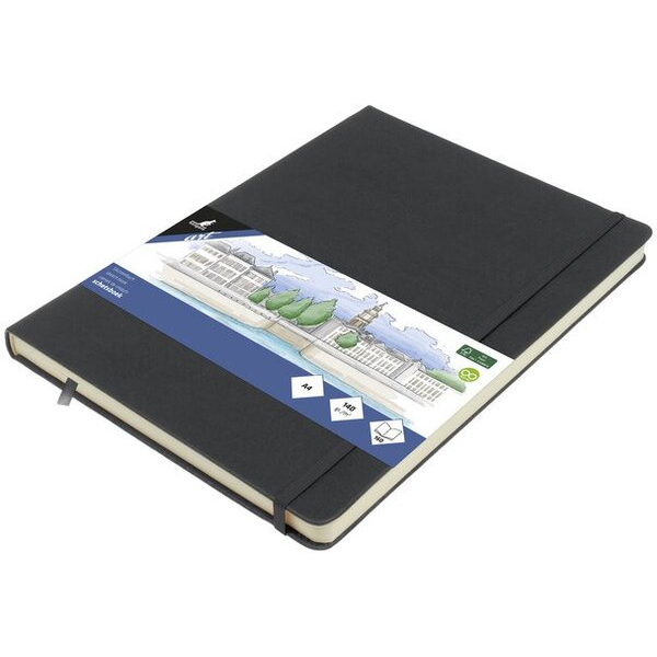Alpedia Skizzenbuch A4 Cold Grey HC 80Bl 140g 8712127163064 Alpedia
