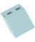 Nummernblock 42x105mm 70g 1-1000 Blau