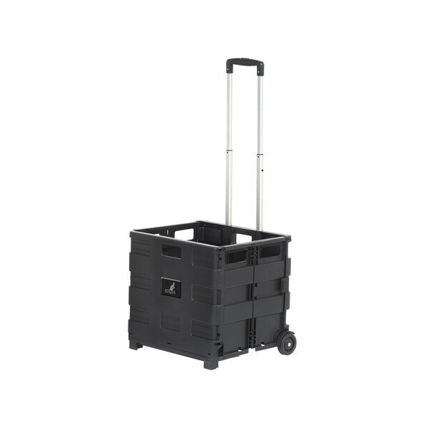 Alpedia Einkaufstrolley Kangaro 42x38 x40,5cm Kapazitat 35kg schwarz 8712127165594 Alpedia
