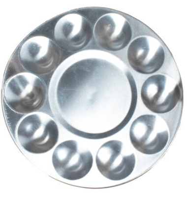 Mischpalette 17 cm Aluminium