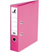 Ordner A4 2r 75mm PP/Papier rosa