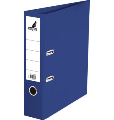 Ordner A4 2r 75mm PP/Papier dunkelblau