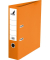 Ordner A4 2r 75mm PP/Papier orange