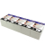 Briefblock K-55100 / blanko, A6, 50g, blau, 100 Blatt