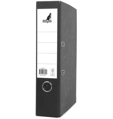 Ordner A4 2r 75mm karton Wolkenmarmor