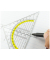 Geometriedreieck Kunstoff 14 cm