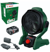 Akku-Bodenventilator UniversalFan 18V-1000 06039E1001 stufenlos gr&uuml;n/schwarz