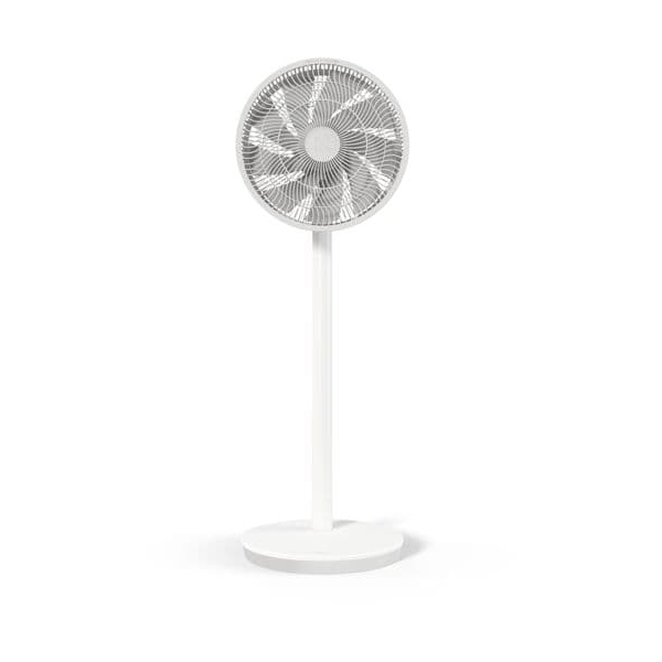 Whisper Essence Fan - Leiser 7-stufiger Stativventilator - Niedriger Verbrauch von 16W - Weiß