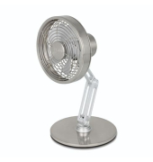 Tischventilator Steel Flex 86705 3-stufig silber