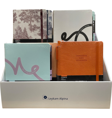 Notizbuch SO31, Gusto, farbig sortiert, A5, liniert, 80g, 96 Blatt / 192 Seiten