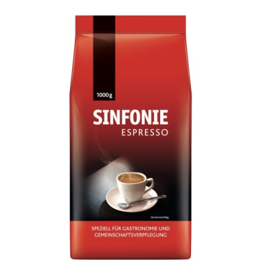 Kaffee ganze Bohnen Classic 4019141, 1kg, ganze Bohnen im Vakuumbeutel