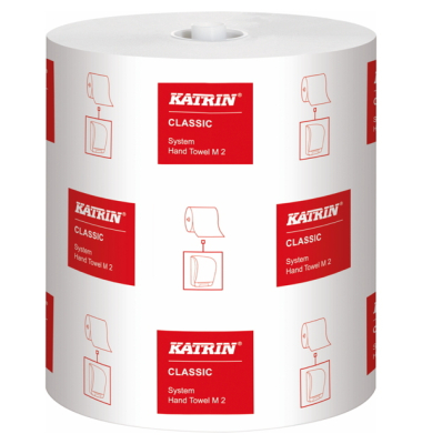 Handruchrolle Katrin 460102, 160m, 2lagig, 6 Rollen