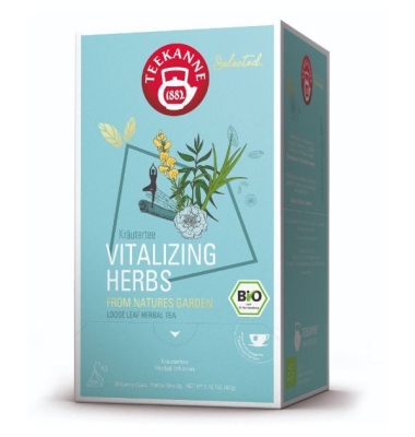 Tee Teekanne Organic Bio Bergkr&auml;uter, 25 Beutel