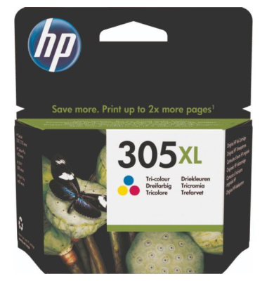 Tinte HP 305XL 3-farbig cmy 5ml 3er-Pack