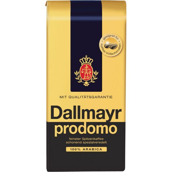 Dallmayr Kaffee gemahlen 32000000, 500g, ganze Bohnen im Vakuumbeutel 4008167103264 Dallmayr