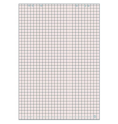 Flipchart-Block Herlitz 100050590, 68x99cm, kariert, 20 Blatt