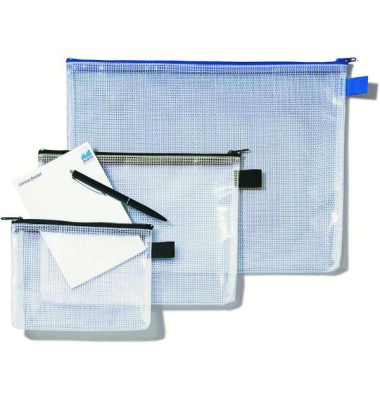 1300257 Mesh Bags A5 schwarz