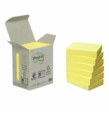 Haftnotizen 653-1B, 38x51mm, gelb