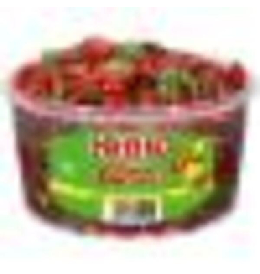 Fruchtgummis Happy Cherries, Klarsichtdose mit 150 St&uuml;ck