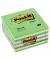 Haftnotizen 2028NB, 76x76mm, farbig sortiert (gelb/neonblau/neongr&uuml;n/violett)