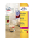 Etiketten Avery Zweckform L7263R, 99,1 x 38,1mm (LxB), neonrot