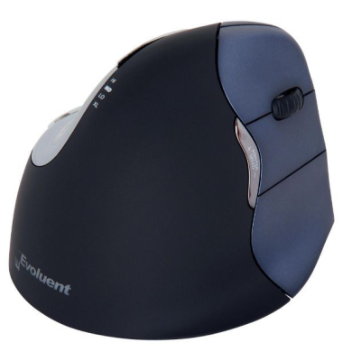 Ergonomische Maus B&E Evoluent4 Wireless, Vertikalmaus, Rechtsh&auml;nder, kabellos
