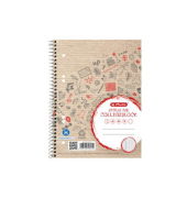 Collegeblock Herlitz 100050114, A5, kariert, 70g, 4fach gelocht, 80Bl