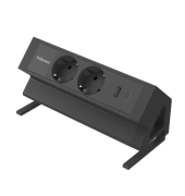 Power Desk 2 Tischsteckdose 100137182, schwarz