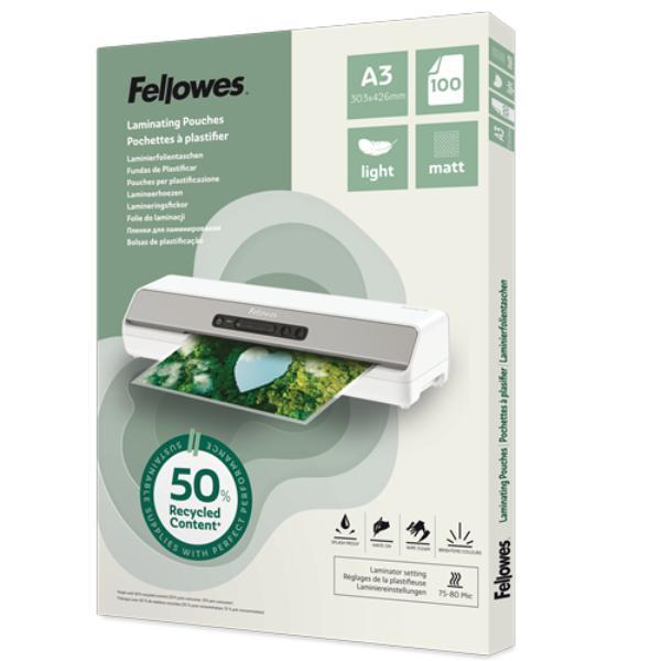 Fellowes Laminierfolien 100143436, A3 0043859813862 Fellowes 100 Stück