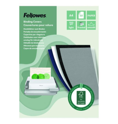 FSC-zertifiziertes transparentes Papierdeckblatt 100143443