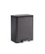 Elite 60L Stream STEP-ON Bin Dual Stream