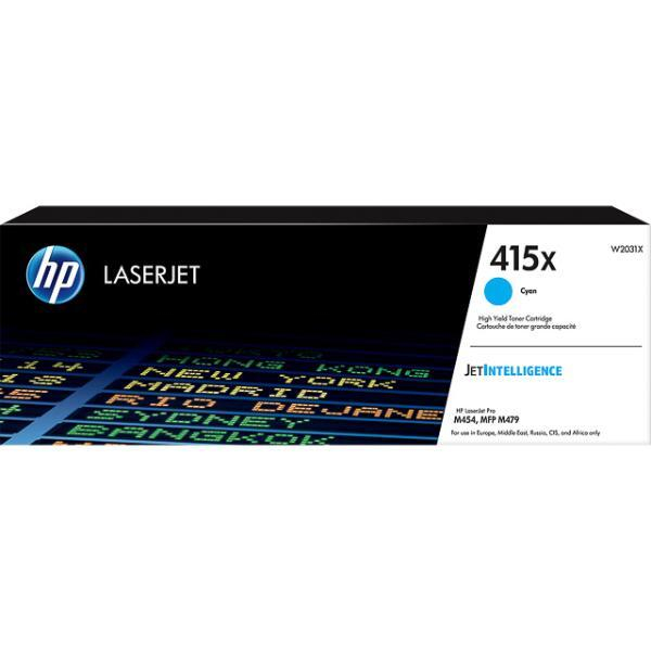 Hewlett Packard HP 415X Cyan R LaserJet Toner Patrone
