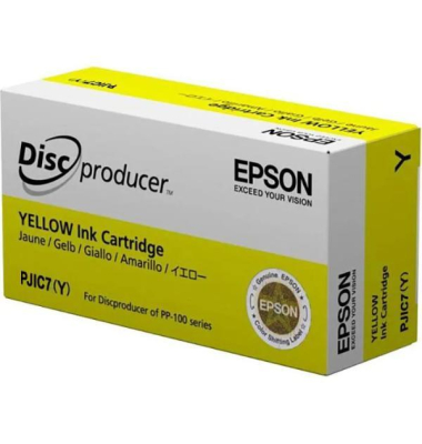 Druckerpatrone K21000W4 (kompatibel zu Epson PJIC7), gelb, ca. 900 Seiten
