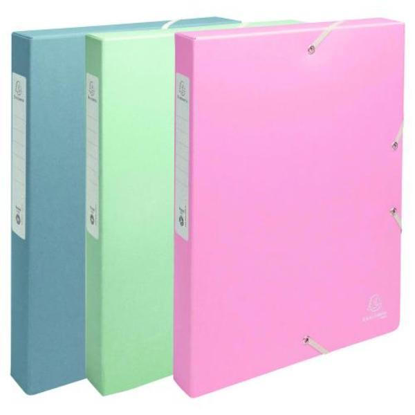 Exacompta Archivbox 59339E, A4, farbig sortiert 3130630593393 Exacompta 8 Stück