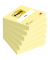 Haftnotizen 654-6, Notes 654, 76x76mm, gelb, quadratisch