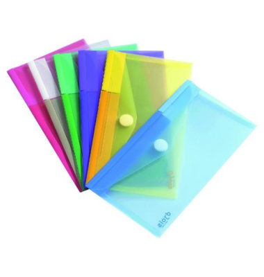 Djois Color Collection Klettverschlusstasche, DIN Lang, quer