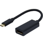 127578 USB-CDisplayPort Adapter, 8K, schwarz