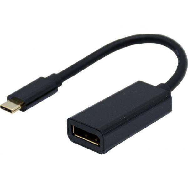 Dacomex 127578 USB-CDisplayPort Adapter, 8K, schwarz 3548381275787 Dacomex