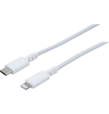 194042 USB-CLightningkabel, 2 m, wei&szlig;