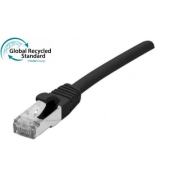 854550 Patchkabel Cat. 6A, 2 m, schwarz
