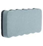 magnetischer Whiteboard-Radierer, grau