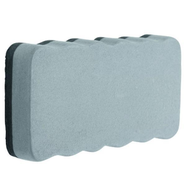 magnetischer Whiteboard-Radierer, grau