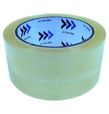 Packband HL001, 55mm x 66m, klar