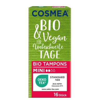 Tampons Bio&Vegan, Mini