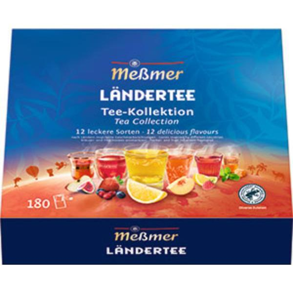 Meßmer Tee Ländertee Collection Box 107879 4002221048904 Ostfriesische Tee Gesellschaft Laurens Spethmann 180 Stück