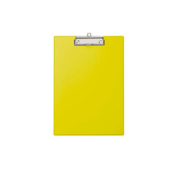 Maul Klemmbrett 2335213, A4, gelb, Kunststoff 4002390064644 Maul 12 Stück