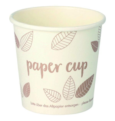 Papstar Pappbecher PURE, 100 ml