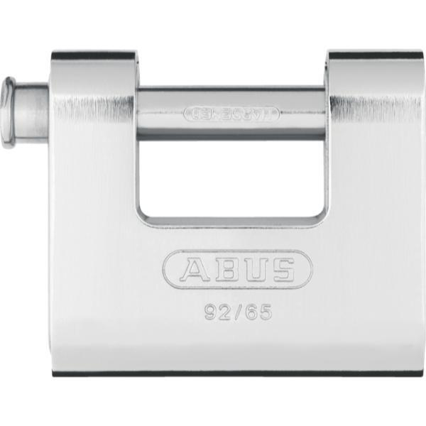 Abus Vorhängeschloss Monobloc 9265 mit seitlichem Schließbolzen, 65mm 4003318306099 Abus