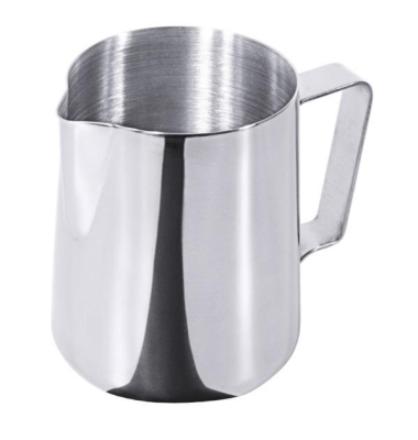 Milchkanne aus Edelstahl, 0,6 L, 11 cm