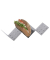 Snackablage mit 3 F&auml;chern 5671003